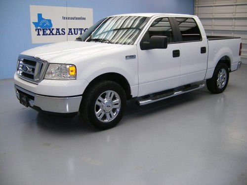 We finance!!!  2007 ford f-150 supercrew xlt auto bed liner tow package 6cd!!!