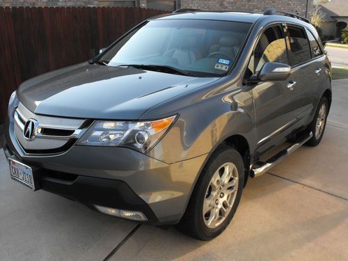 2009 acura mdx tech/entertainment/towing package