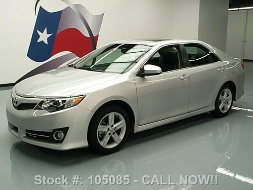 2012 toyota camry se automatic sunroof alloy wheels 27k texas direct auto