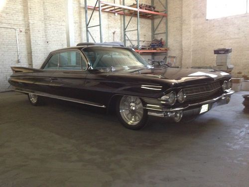 1961 cadillac coupe deville bubble top,sled