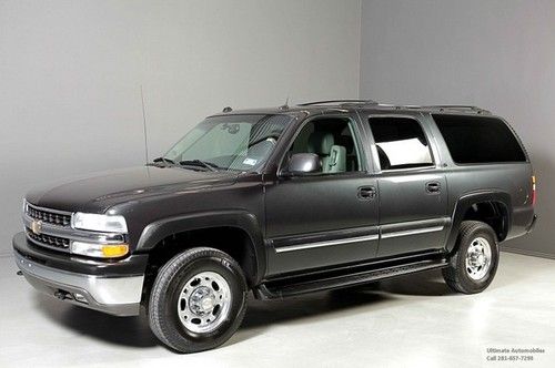 2005 chevrolet suburban 2500hd lt leather heated seats bose captain chairs clean