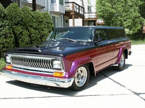 1964 jeep wagoneer custom hot rod l98 corvette