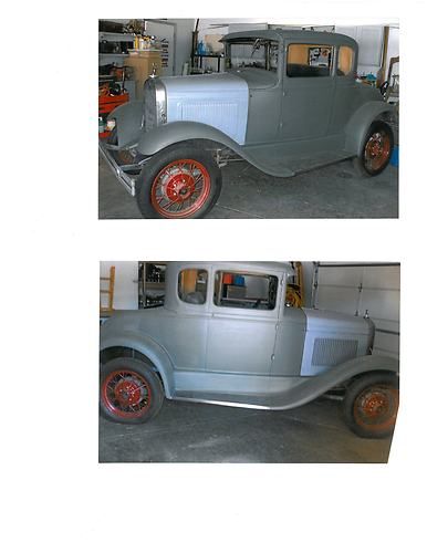 1930 model a ford with rumble seat