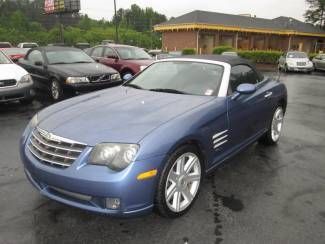 2005 chrysler crossfire limited low miles clean carfax we ship bid now great car