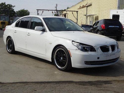 2008 bmw 535i damaged salvage fixer low miles loaded runs! priced to sell l@@k!!