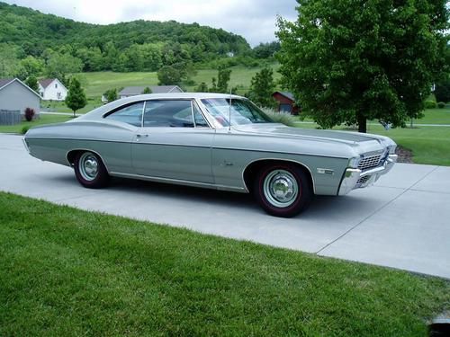 1968 chevrolet impala..396 /325.. 4-speed.. 48k miles.. 1 owner. original paint