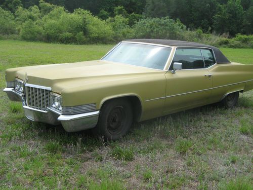 1970 cadillac coupe deville classic car excellent running driving car