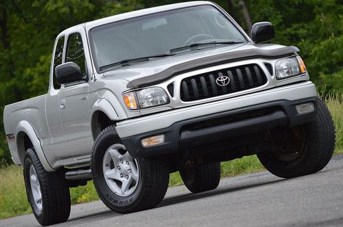 2002 toyota tacoma xtra cab 4x4 v6 trd sr5 loaded clean carfax timing belt done!