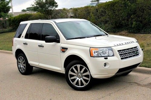 2008 land rover lr2 navigation white / black leather financing available