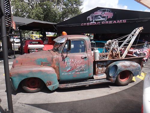 1952 chevrolet pick up rat rod custom show truck big block! live video! l@@k