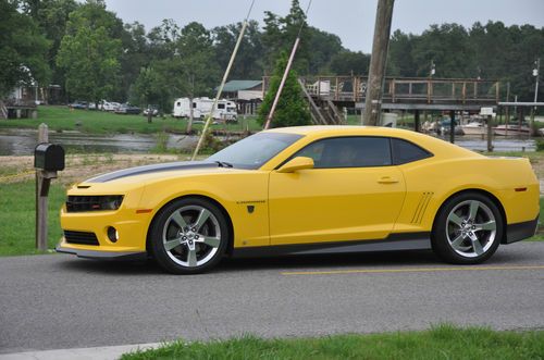 2010 chevrolet camaro ss/rs transformers edition, manual 6 speed, 2300 miles