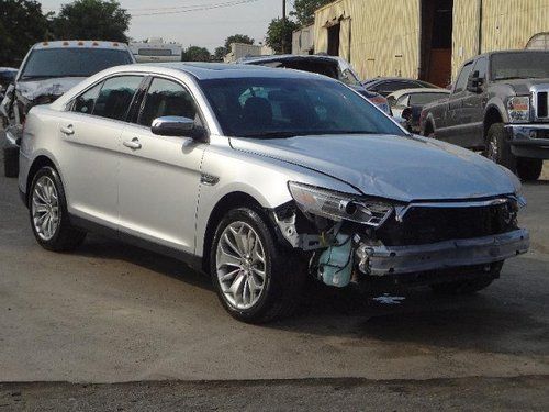 2013 ford taurus limited salvage repairable rebuilder only 19k miles runs!!