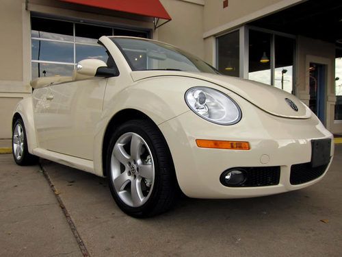 2006 volkswagen beetle convertible, 1-owner, only 16,471 miles, loaded!
