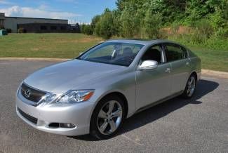 2010 lexus  gs 350 silver/black loaded car 34k miles warranty mint no reserve