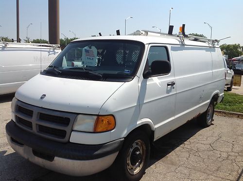 1999 dodge ram 2500 cargo van - v8 - buy now cheap!