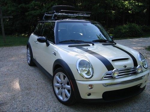 2004 jc works package mini cooper low mileage pepper white, excellent condition