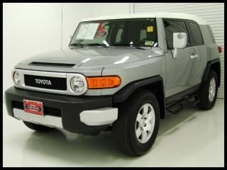 10 fj leather step bars rear camera alloys traction aux only 20k miles certified