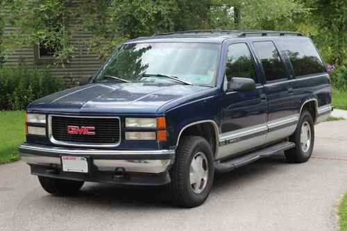 1996 gmc c1500 suburban slt sport utility 4-door 5.7l - runs great