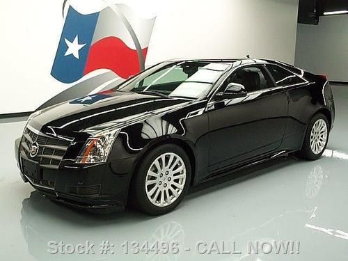 2011 cadillac cts4 awd coupe auto black on black 10k mi texas direct auto