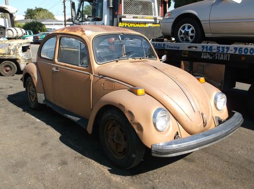 1976 volkswagen beetle, no reserve