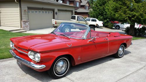 1963 chevrolet corvair monza 900 convertible no reserve