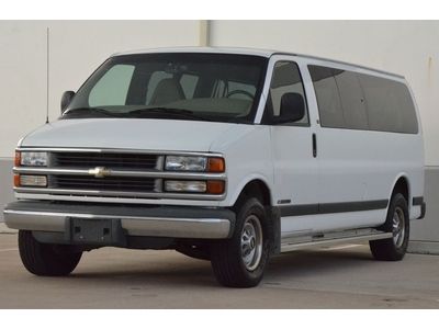Vehicles With 3Rd Row Seating >> Sell used 2002 CHEVY EXPRESS G3500 EXT 15 PASSENGER ... Vehicles With 3Rd Row Seating >> Sell used 2002 CHEVY EXPRESS G3500 EXT 15 PASSENGER ...