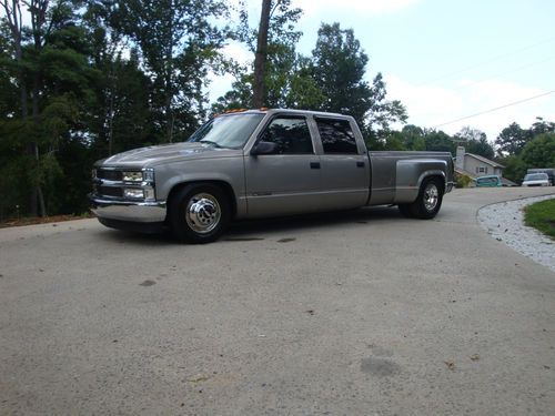 Clean 1999 chevrolet silverado dually 454 hard to find, belltech, lots of extras