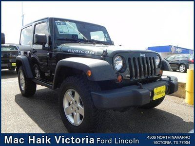 Rubicon manual convertible 3.8l 4x4 locking/limited slip differential jeep 2011