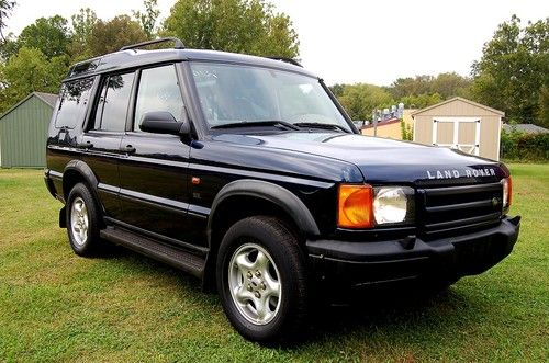 No reserve   2001 land rover discovery series ii   dual sun roofs, v8 engine awd