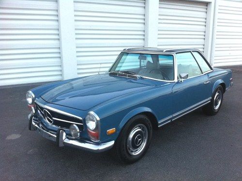 1971 mercedes benz 280sl w113 pagoda automatic with a/c db 903 and db 904
