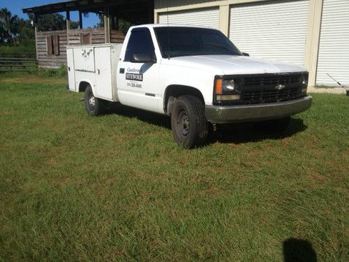 Chevy 2500 c/k lt work truck utility box bed 2wd