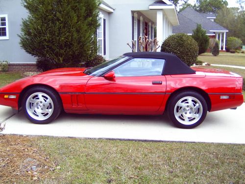 1990 corvette convertible - 350 l98