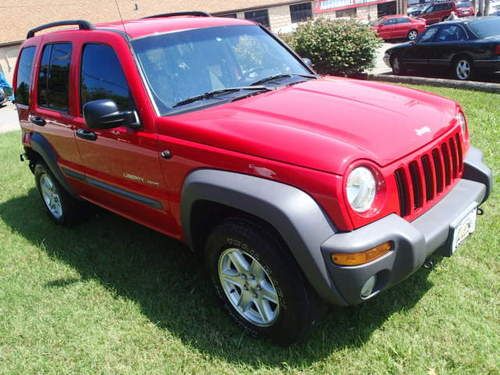2002 jeep liberty sport 4x4, salvage, damaged, wrecked, runs and drives