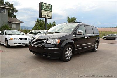 Limited town &amp; country, dual dvd, sunroof, navigation, swivel n go, 1-owner