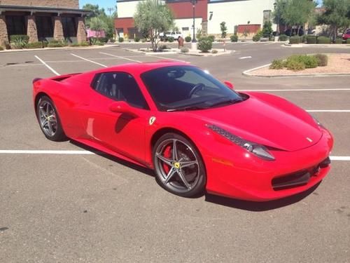 Sell Used 2013 Ferrari 458 Spider For Sale By Owner In