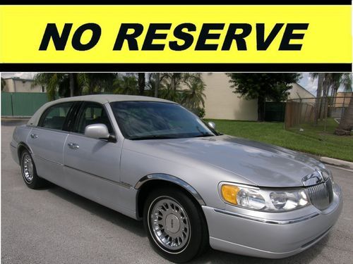 2000 lincoln town car cartier l edition,warranty,test drive video,no reserve