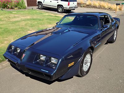 1979 pontiac trans am 6.6l 1-family owner special order car numbers matching