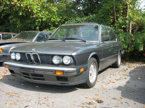 1987 bmw 535is manual 5-speed