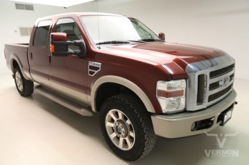 2008 king ranch crew 4x4 fx4 sunroof leather heated we finance 77k miles