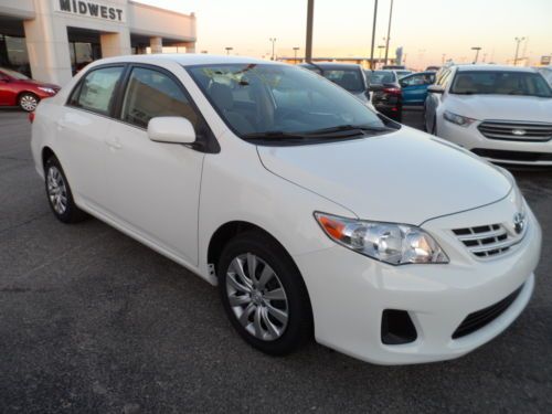 New closeout 2013 toyota corolla le with cruise, just $16,998 why buy used?