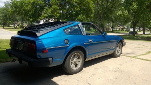 1980 datsun 280zx non-turbo t-tops 5 speed coupe