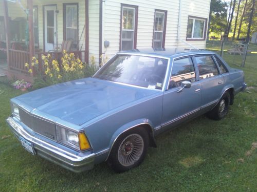 Sell Used 1980 Chevrolet Malibu Classic Sedan 4 Door 4 4l Original