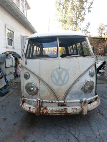 Vw bus 1967 - 13 windows deluxe - project - no reserve price
