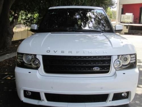 2012 range rover supercharged overfinch limited vogue gt loaded