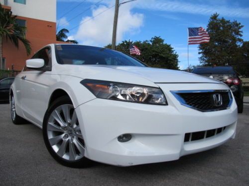 08 honda accord ex v6 3.5l coupe leather sunroof auto