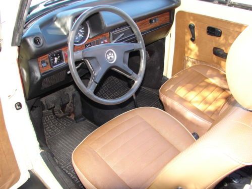 1979 vw volkswagen superbeetle convertible restored no reserve