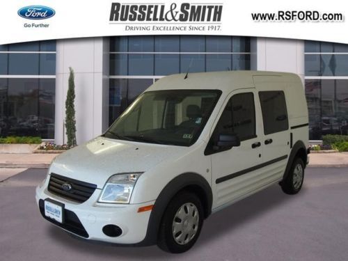 2012 ford transit connect xlt cargo van 2.0l white all business joe281323-3305