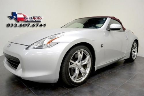 2010 nissan 370z convertible touring loaded navigation htd/cld