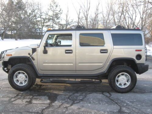 2003 hummer h2 luxury only 75k miles sunroof newer tires clean 1 owner carfax!!!