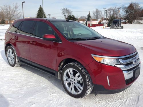 2013 ford edge limited,2.0l ecoboost_moon_push start_rebuilt salvage_no reserve